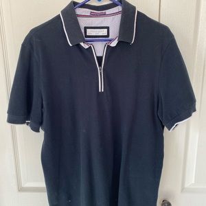 Ricky Singh Denim & Flower polo shirt